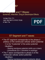 ST Segment and T Waves:: Ischemia, Infarction, Drug & Electrolyte Effects
