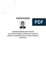 Certificados CV Santiago Lopez PDF