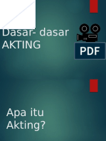 Dasar - Dasar AKTING