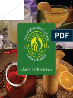 Livro de Receitas - Alambiques Gaãšchos - Cachaã As Especiais - Sebrae - Rs