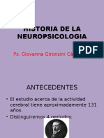 Historia de La Neuropsicologia