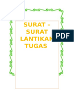 Surat - Surat Lantikan Tugas