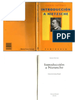 G.Vattimo. Introdución A Nietzsche. Cap 1 de La Filología A La Filosofía. en Introducción A Nietzsche