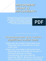 Unemployment History and The Future Researched