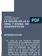 La Saliva en La Salud Oral y Ayuda