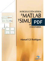 Introducción Rápida a Matlab Y Simulink - Manuel Gil Rodríguez