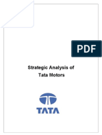 Strategic Analysis of Tata Motors