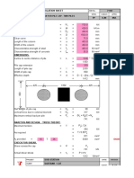 Calculation Sheet: 71197 Design For Pile Cap - Two Piles PP DJM MVL