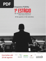 1º Estágio de Orquestra Sinfónica - POEMa