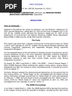 Apo Cement Corp. v. Mingson Mining Industries Corp., G.R. No. 206728 (Resolution), (November 12, 2014) )