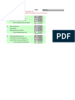 Enter The Appropriate Amount in The Shaded Cells. An Asterisk ( ) Will Appear in The Column To The Right of An Incorrect Amount