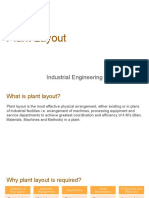 Plant Layout - Industrial Engineering