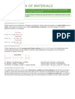 Production of Materials