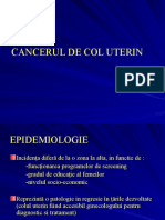 Curs 26 - Cancerul de Col