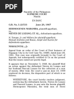 Maramba vs Lozano FULL CASE