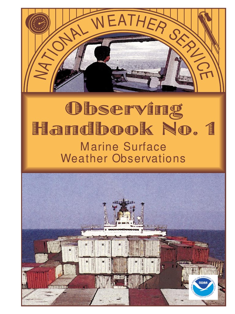 Marine Weather Observation Handbook | PDF | Cloud | Weather Forecasting