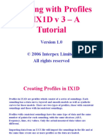 I X 1 D Profile Tutorial