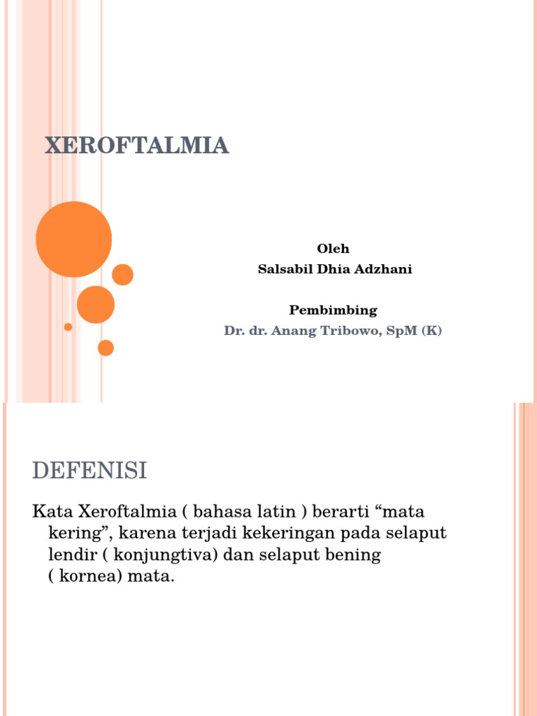 Xeroftalmia