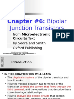 Chapter #6: Bipolar: Junction Transistors