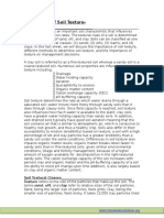 Importance of Soil Texture