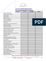 Effective Teaching Strategies Checklist PDF