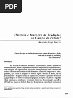 Soares, Antonio Jorge. História e a Invenção Das Tradições No Futebol Brasileiro