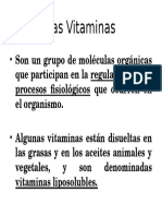 Las Vitaminas