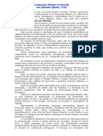 Conjuração Baiana 1798 revolta alfaiates Bahia