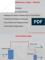 Aula Ciclos Termodinâmicos - Rankine