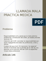 Mala Practica Medica Ecuador