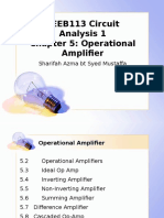 EEEB113 Circuit Analysis 1 Chapter 5: Operational Amplifier: Sharifah Azma BT Syed Mustaffa