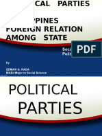Political Parties and Foreign Relation Among State