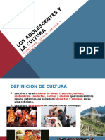 LOS ADOLESCENTES Y LA CULTURA 2-4°