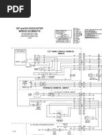 337 and 341 EXCAVATOR Wiring Schematic: Left Hand Console Harness - 6806191