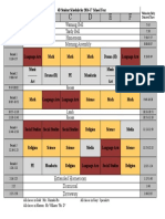 4b Student Schedule 2016 Sheet1