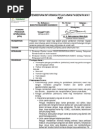 Download Spo Pemberian Informasi Pelayanan Rawat Inap by Mochamad Fazri Z SN321850156 doc pdf