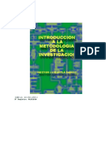 Libro de Introduccion a La Metodologia de La Investigación.