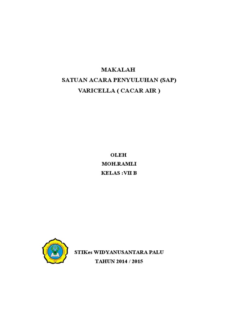 Sap Varicella