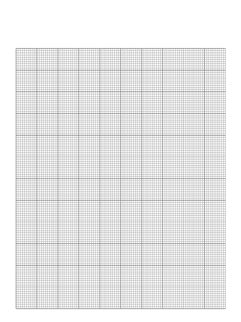 Graph Paper Template