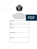 Instruksi Kerja Orsat Apparatus PDF