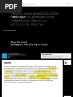 Apresentação Design para Acessibilidade