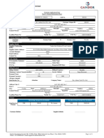 Candor Info Solution Private Limited customer application form