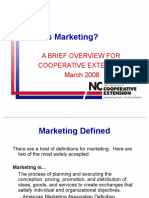 What is Marketing