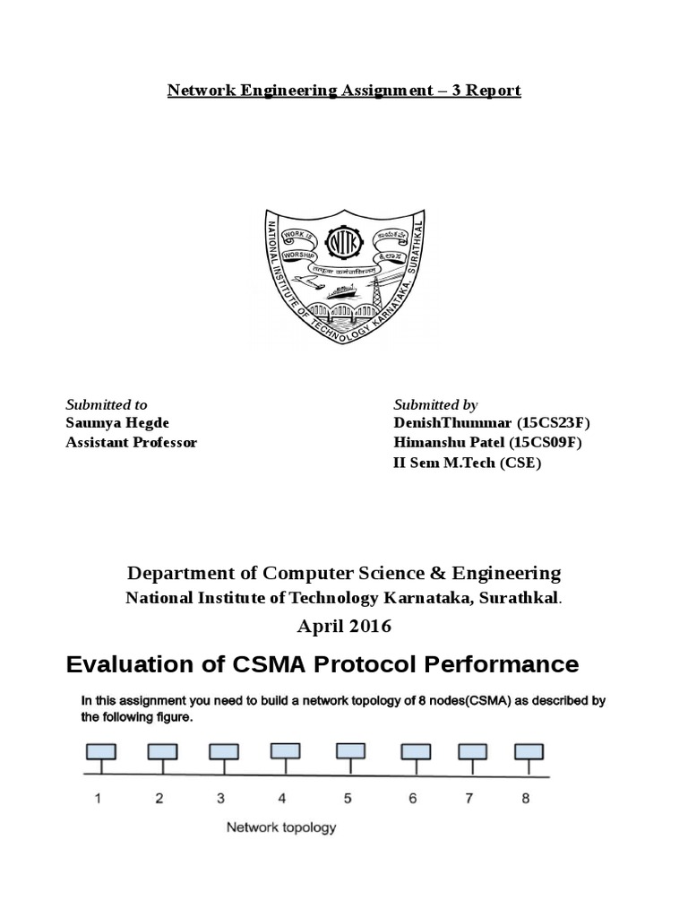 Report of Assignment 3 | PDF | Science & Mathematics | Technology ...