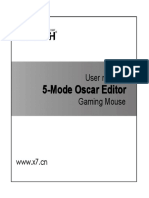 5-Mode Oscar Editor - US Manual PDF