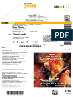 Ticket David Gilmour