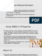 Study MBBS in Philippines - Marianas Medical Education