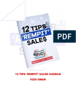 12 Tips Rempit Sales Kaedah Fizo Omar 1