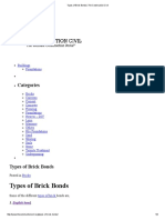 Types of Brick Bonds - The Construction Civil PDF