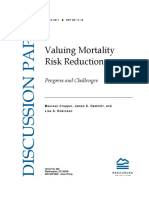 Valuing Mortality Risk Reductions